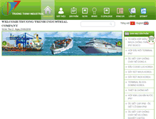 Tablet Screenshot of congnghieptruongthinh.com